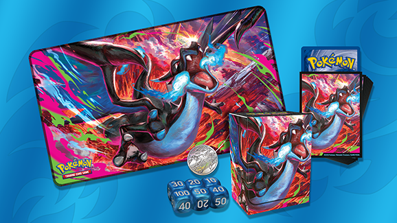 Pokemon TCG Mega Charizard X ex Ultra-Premium Collection - playmat, dice and coin included in the box - fivestaredition.com