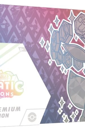 Pokémon TCG Prismatic Evolutions Super-Premium Collection - official rainbow foil box art featuring Eevee - fivestaredition.com