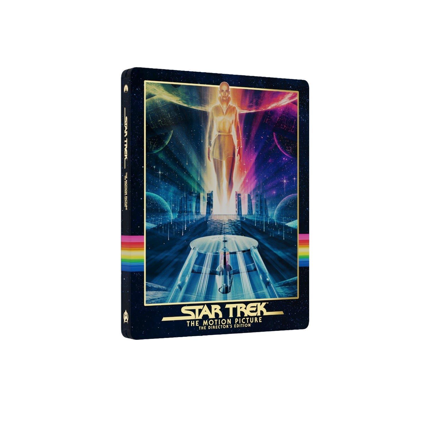 Star Trek: The Original Motion Picture Collection SteelBook Library Case - The Motion Picture SteelBook front art - fivestaredition.com