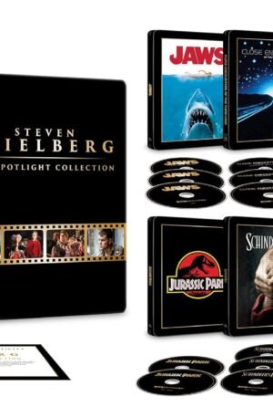 Steven Spielberg The Spotlight Collection - full steelbook library case with all eight films - fivestaredition.com