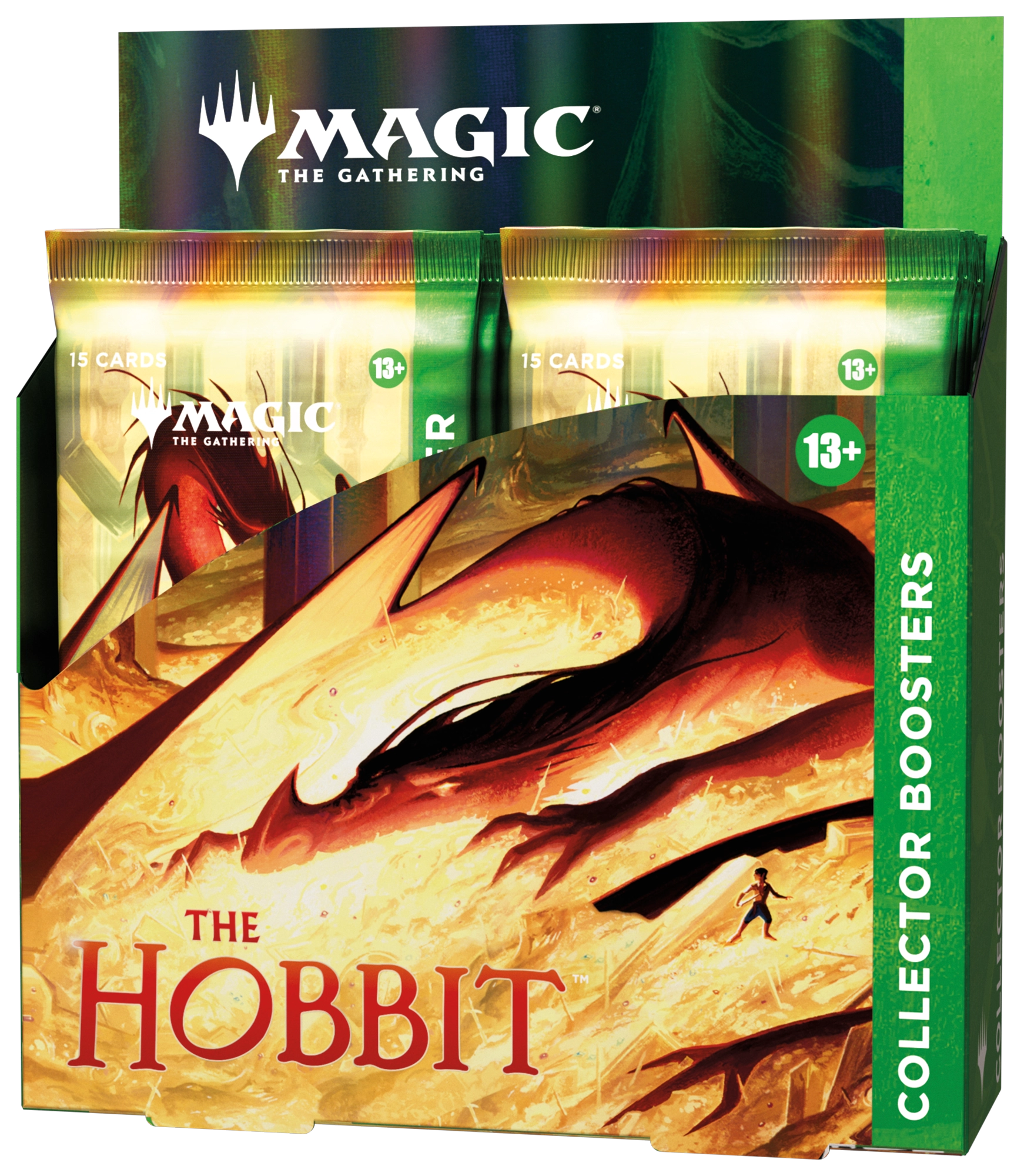 Magic: The Gathering The Hobbit Collector Booster Box - official Collector Booster packs product photo - fivestaredition.com