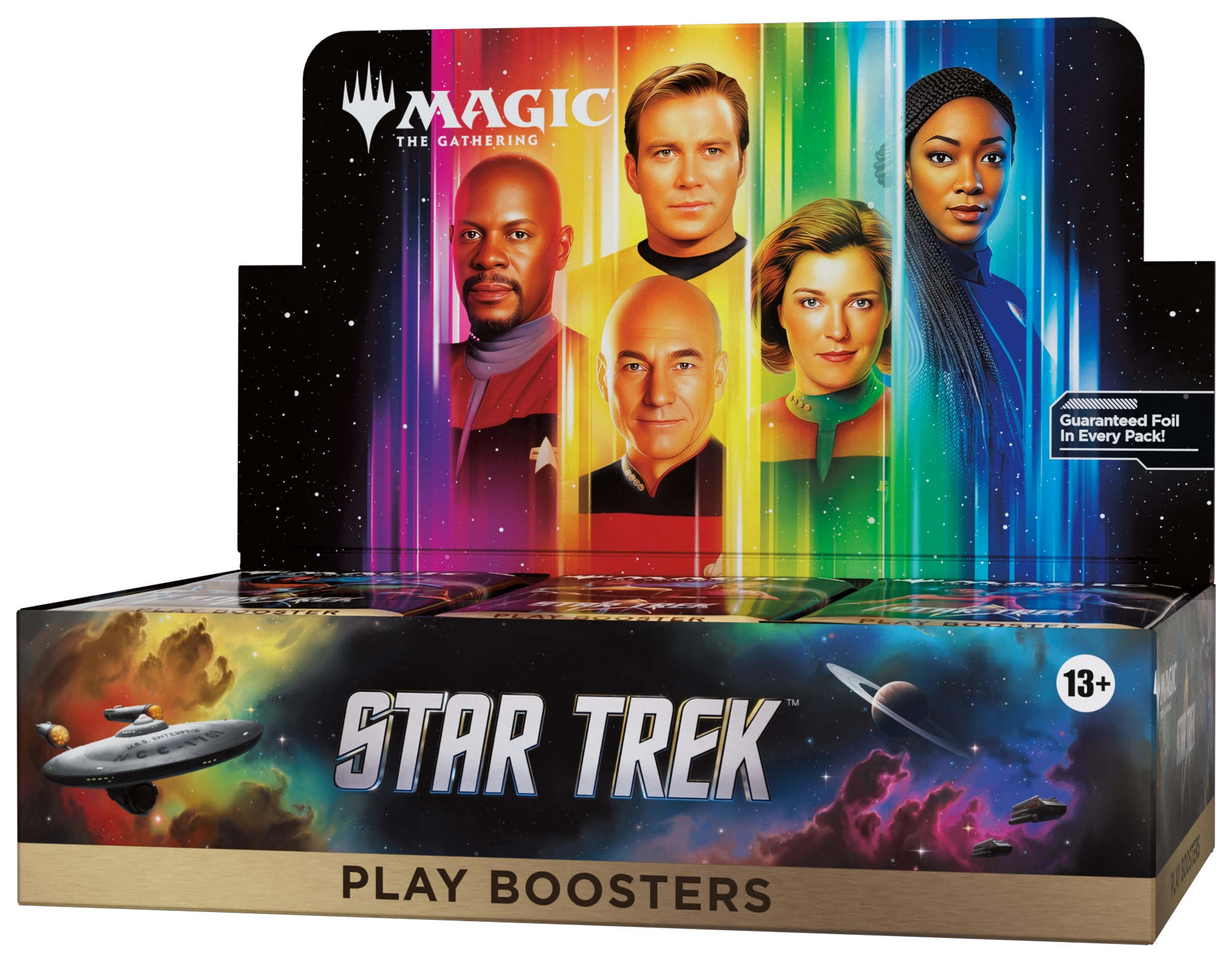 Star Trek Collector Booster Box - Play Booster box packaging for price comparison - fivestaredition.com