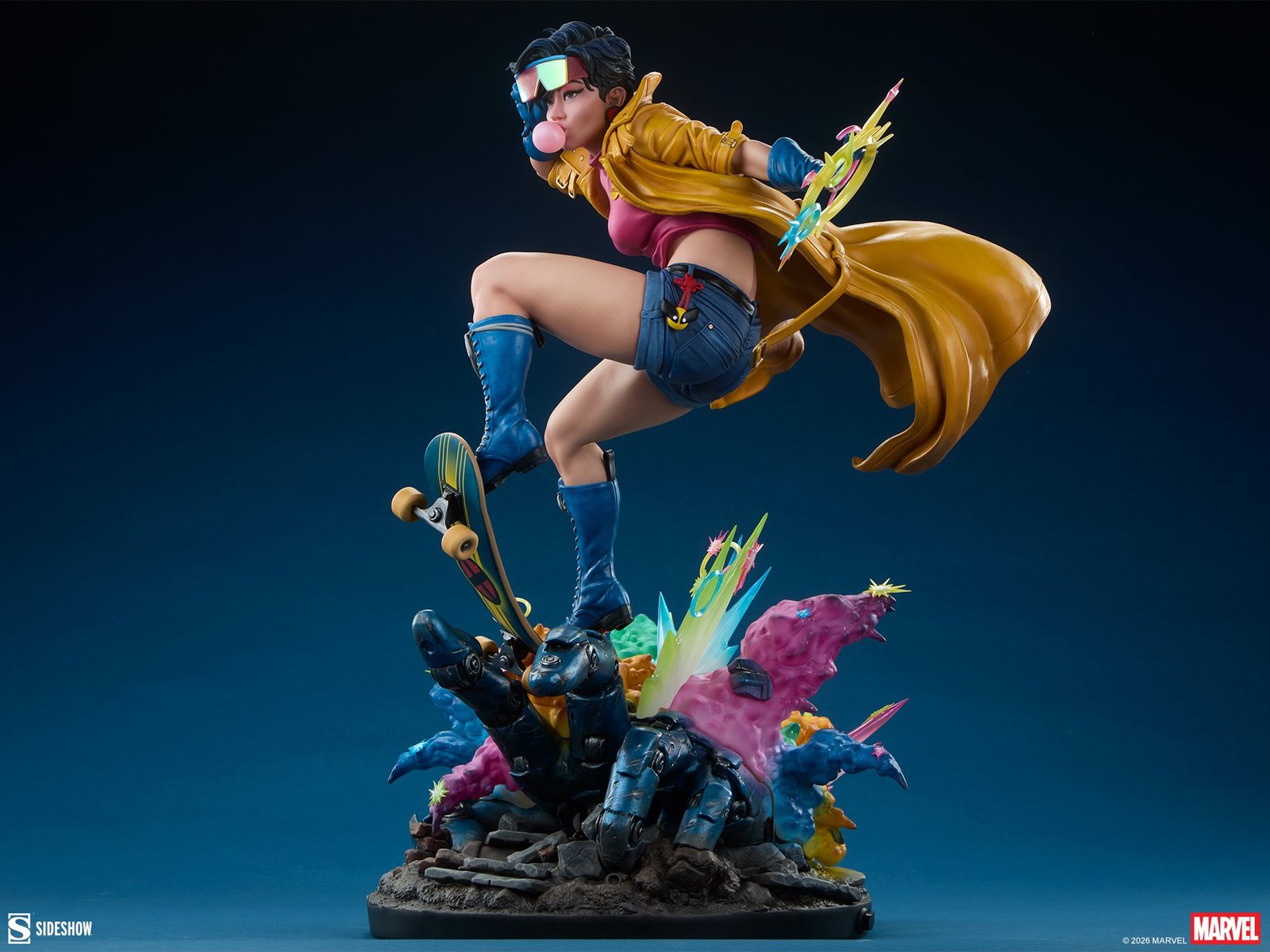 Jubilee Premium Format Figure - close-up of the interchangeable portrait and facial sculpt - fivestaredition.com