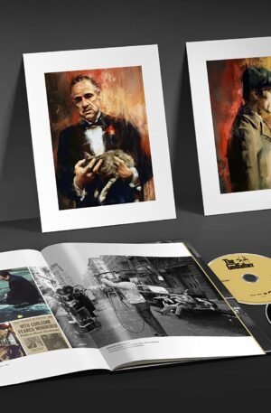Godfather Trilogy 50th Anniversary - collector's edition box with three portraits, photo book and discs - fivestaredition.com