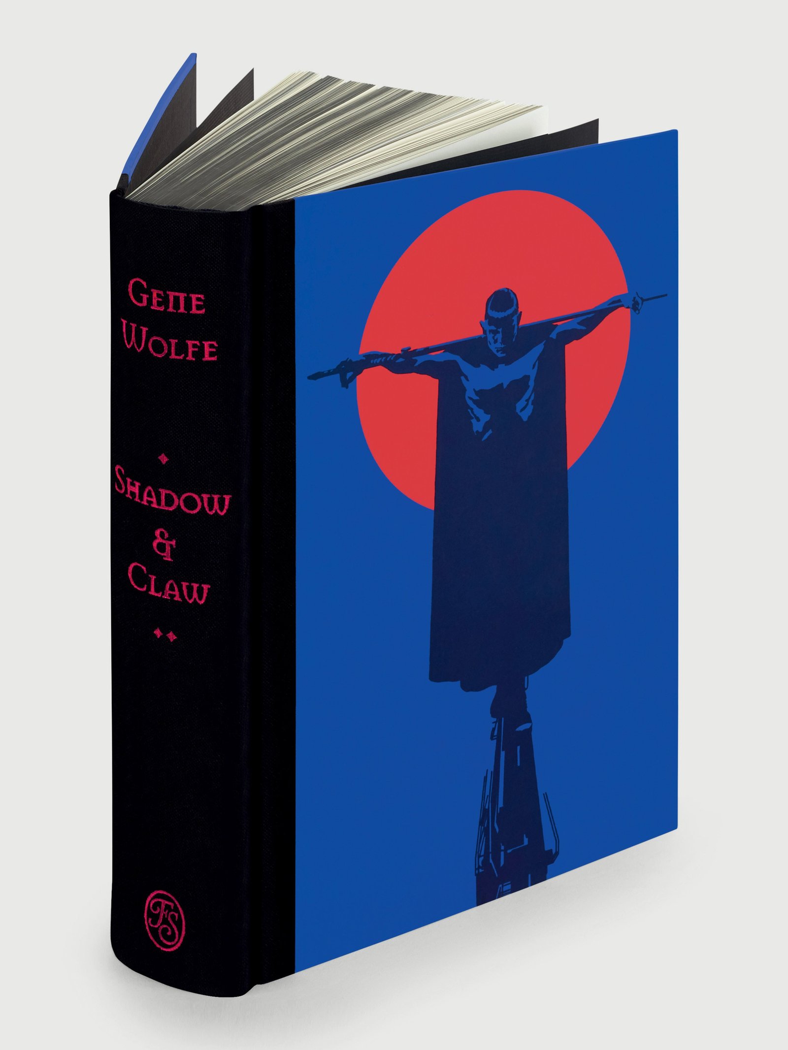 The Book of the New Sun Folio edition - Shadow & Claw volume with Sam Weber cover art - fivestaredition.com