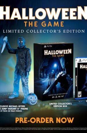 Halloween: The Game Limited Collector's Edition - full contents with Shape Jump Variant figure, lenticular art and poster - fivestaredition.com
