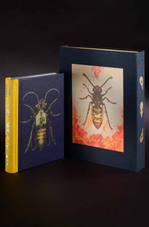 Folio Society The Wasp Factory limited edition - book beside its clamshell box - fivestaredition.com